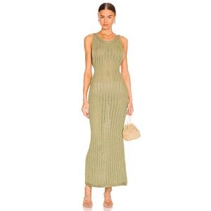 NWT🏷️ North Knit Maxi Dress in Olive